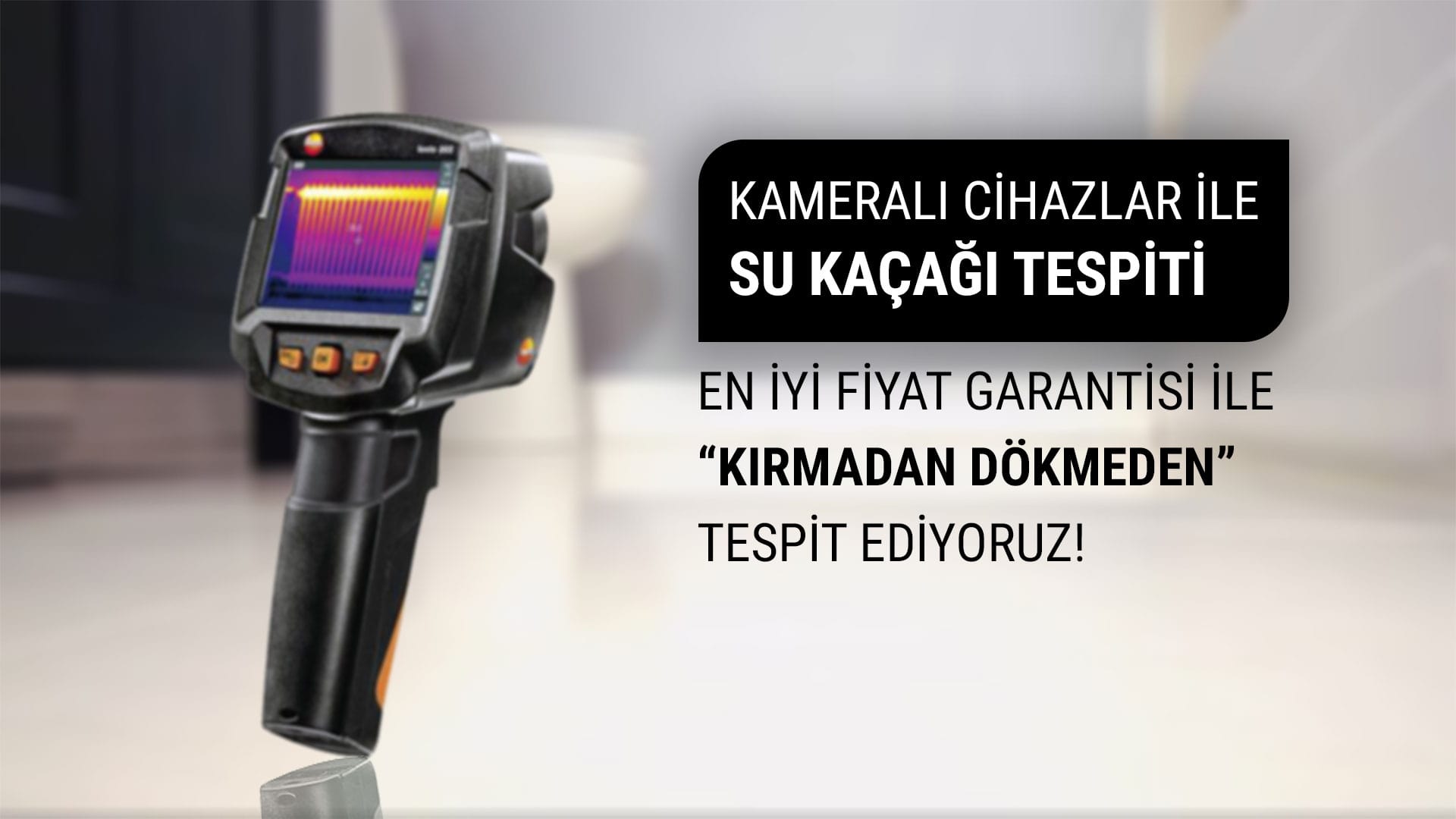 Pursaklar Su Kaçağı Tespiti